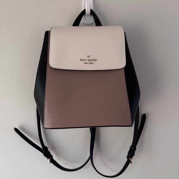 kate spade Handbags - Kate Spade Madison Saffiano Leather Backpack | Toasted Hazelnut | Like New 🎒✨